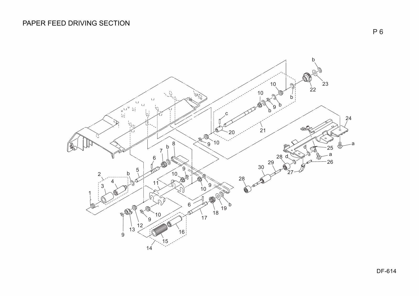 Konica-Minolta Options DF-614 A0R4 Parts Manual-5